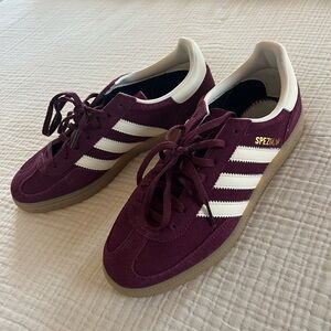 Adidas Spezial Burgundy Sneakers